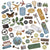 Wherever - 49 & Market - Chipboard Set - Icons (6122)