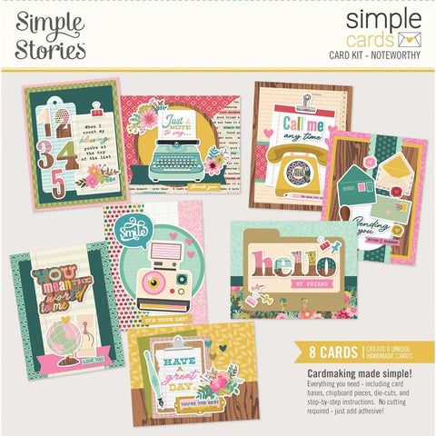 Noteworthy - Simple Stories - Simple Cards - Card Kit