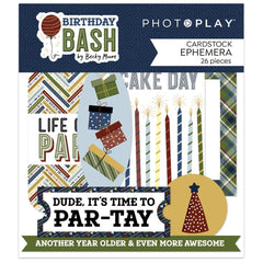 Birthday Bash - PhotoPlay - Ephemera Cardstock Die-Cuts
