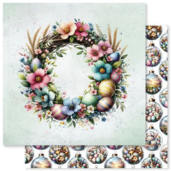 Easter Time - Paper Rose - Double-sided Paper 12"x12" - Paper E