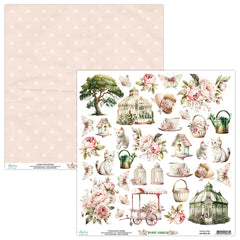 Peony Garden - Mintay Papers - 12X12 Patterned Paper - Elements