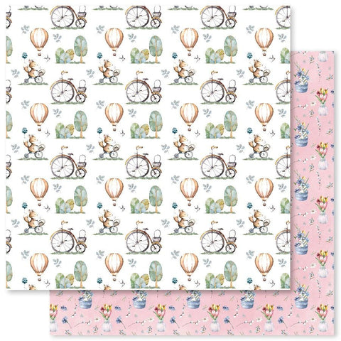 Happy Easter - Paper Rose - 12"x12" Patterned Paper - Patterns A
