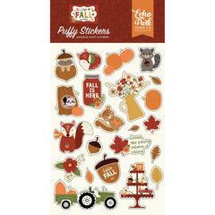 I Love Fall - Echo Park - Puffy Stickers
