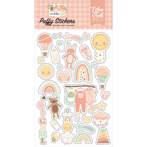Our Baby (Girl) - Echo Park -  Puffy Stickers