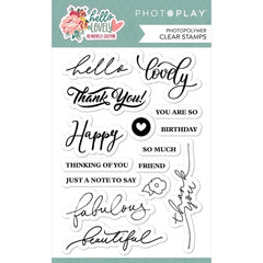 Hello Lovely - PhotoPlay - Photopolymer Clear Stamps