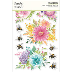 Simple Vintage Life In Bloom 2.0  - Simple Stories - Sticker Book 12/Sheets