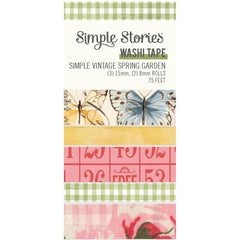 Simple Vintage Spring Garden - Simple Stories - Washi Tape 5/Pkg