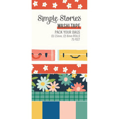 Pack Your Bags - Simple Stories - Washi Tape 5/pkg
