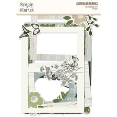 The Simple Life - Simple Stories - Chipboard Frames