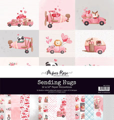 Sending Hugs  - Paper Rose - 12"x12" Paper Collection