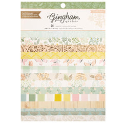 Gingham Garden - Crate Paper - Single-Sided Paper Pad 6"X8" 36/Pkg