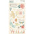 Wildflower - Simple Stories - Chipboard Stickers 6"X12"