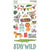 Into The Wild - Simple Stories - Chipboard Stickers 6"X12"