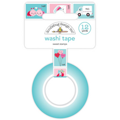 Lots of Love - Doodlebug - Washi Tape 25mmX12yd - Sweet Stamps