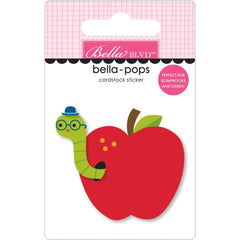 School Is Cool - Bella Blvd - Bella-Pops 3D Stickers - Apple