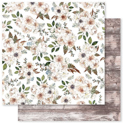 Helen's Homestead - Paper Rose - Double-sided Patterned Paper 12"x12" - Paper B