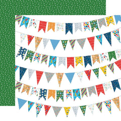 Let's Celebrate - Carta Bella - Double-Sided Cardstock 12"X12" - Birthday Banners