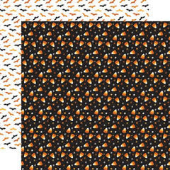 Halloween Party - Echo Park - Double-Sided Cardstock 12"X12" - Candy Corn Craze