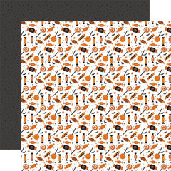 Halloween Party - Echo Park - Double-Sided Cardstock 12"X12" - Cursed Candy