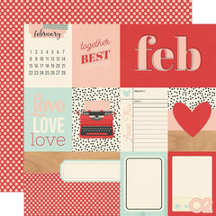 Hello Today - Simple Stories - Double-Sided Cardstock 12"X12" - February