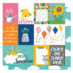 Oh What a Beautiful Day - PhotoPlay - 12"X12" Double-sided Patterned Paper - Hello Sunshine