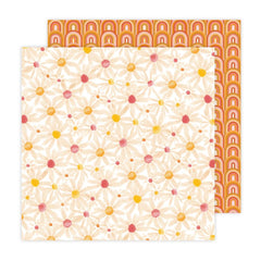 Flower Child - Jen Hadfield - Double-Sided Cardstock 12"X12" - Lazy Daisies