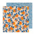 Flower Child - Jen Hadfield - Double-Sided Cardstock 12"X12" - Orange You Happy