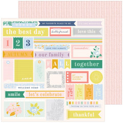 The Best Day - PinkFresh - Double-Sided Cardstock 12"X12" - Together Is My Fave