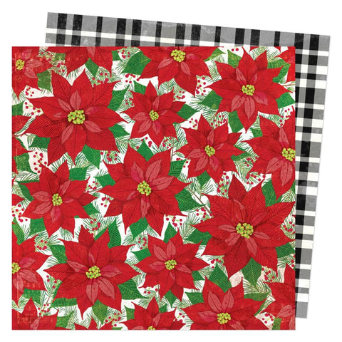 Evergreen & Holly  - Vicki Boutin - Double-Sided Cardstock 12"X12" - Trimmings