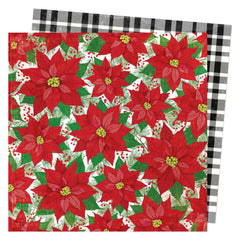 Evergreen & Holly  - Vicki Boutin - Double-Sided Cardstock 12"X12" - Trimmings