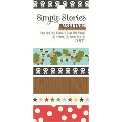 Say Cheese at the Park FRONTIER - Simple Stories - Washi Tape 5/Pkg