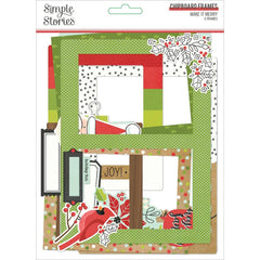 Make It Merry - Simple Stories - Chipboard Frames