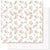Floral Dance - Paper Rose - Double-sided Patterened Paper 12"x12" - Paper F