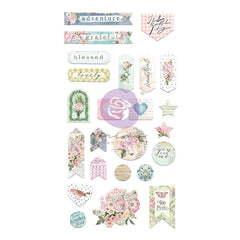 The Plant Department - Prima Marketing - Puffy Stickers 24/Pkg (2042)