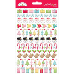 Candy Cane Lane - Doodlebug - Puffy Stickers (9168)
