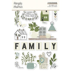 The Simple Life - Simple Stories - Sticker Book 12/Sheets