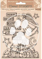 Christmas Patchwork - Stamperia - Clear Stamp(6458)