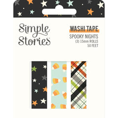 Spooky Nights - Simple Stories - Washi Tape 3/Pkg