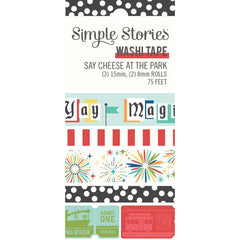 Say Cheese at the Park - Simple Stories - Washi Tape 5/Pkg