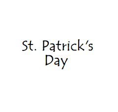 *(St. Patrick's Day)