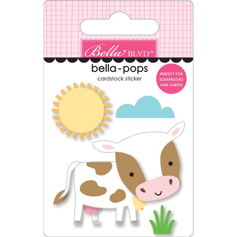 EIEIO - Bella Blvd - Bella-Pops 3D Stickers -  Holy Cow!
