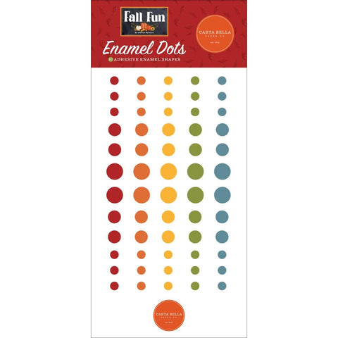 Fall Fun - Carta Bella - Enamel Dots