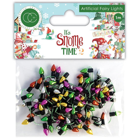 It's Snome Time 2  - Craft Consortium - Artificial Fairy Lights Garland 1M
