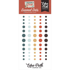 Let's Take The Trip  - Echo Park - Enamel Dots