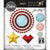 Sizzix/Tim Holtz - Thinlits Dies 6/Pkg  - Vault Rosettes