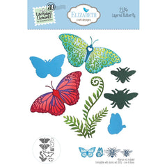 Elizabeth Craft Designs - Metal Die - Layered Butterfly (9274)