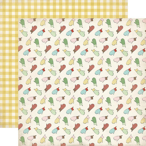 Roll With It - Carta Bella - Double-Sided Cardstock 12"X12" - Oven Mitts