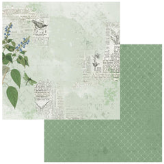 Color Swatch: Willow - 49 & Market - Double-Sided Cardstock 12"X12" - Paper #1 (7914)