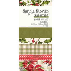 Simple Vintage Yuletide -Simple Stories - Washi Tape 5/pkg