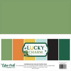 Lucky Charm - Echo Park - Collection Kit 12"X12" - Solids